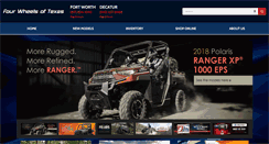 Desktop Screenshot of fourwheelsoftexas.com